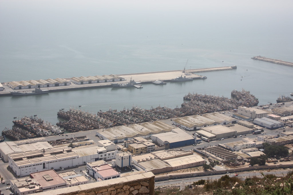 El puerto de Agadir