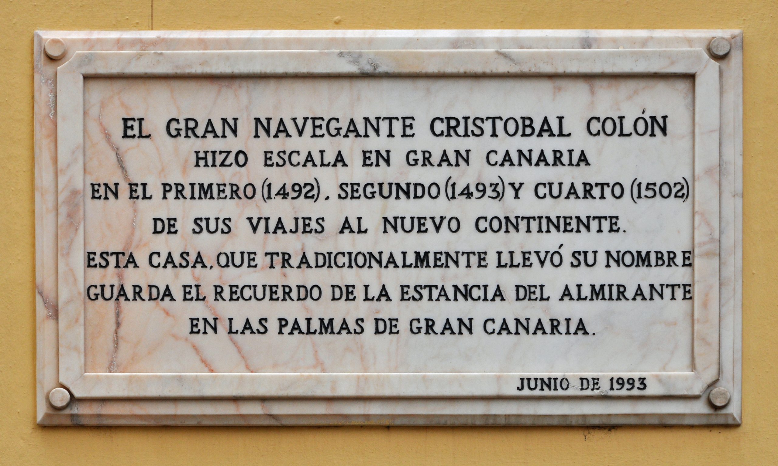 Qué ver en Las Palmas de Gran Canaria en un día de crucero 6 La Casa de Colón en Vegueta, museo que conmemora la escala de Cristóbal Colón en Las Palmas