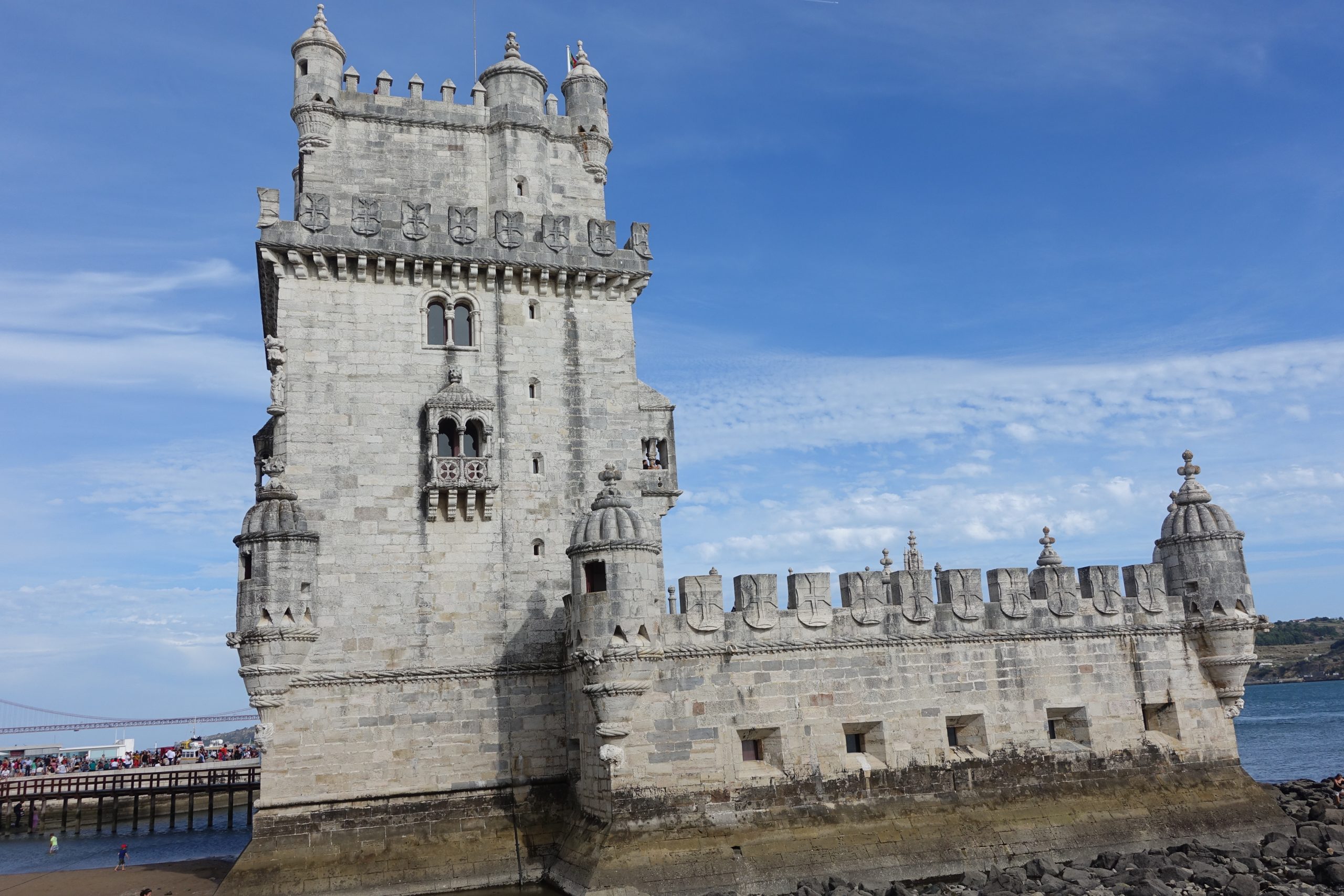 Qué ver en Lisboa en un día de crucero 4 La Torre de Belém a orillas del Tajo, símbolo de los Descubrimientos portugueses